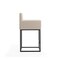 Manhattan Comfort Ambassador Counter Stool in Cream and Black CS010-CR - alternate 4